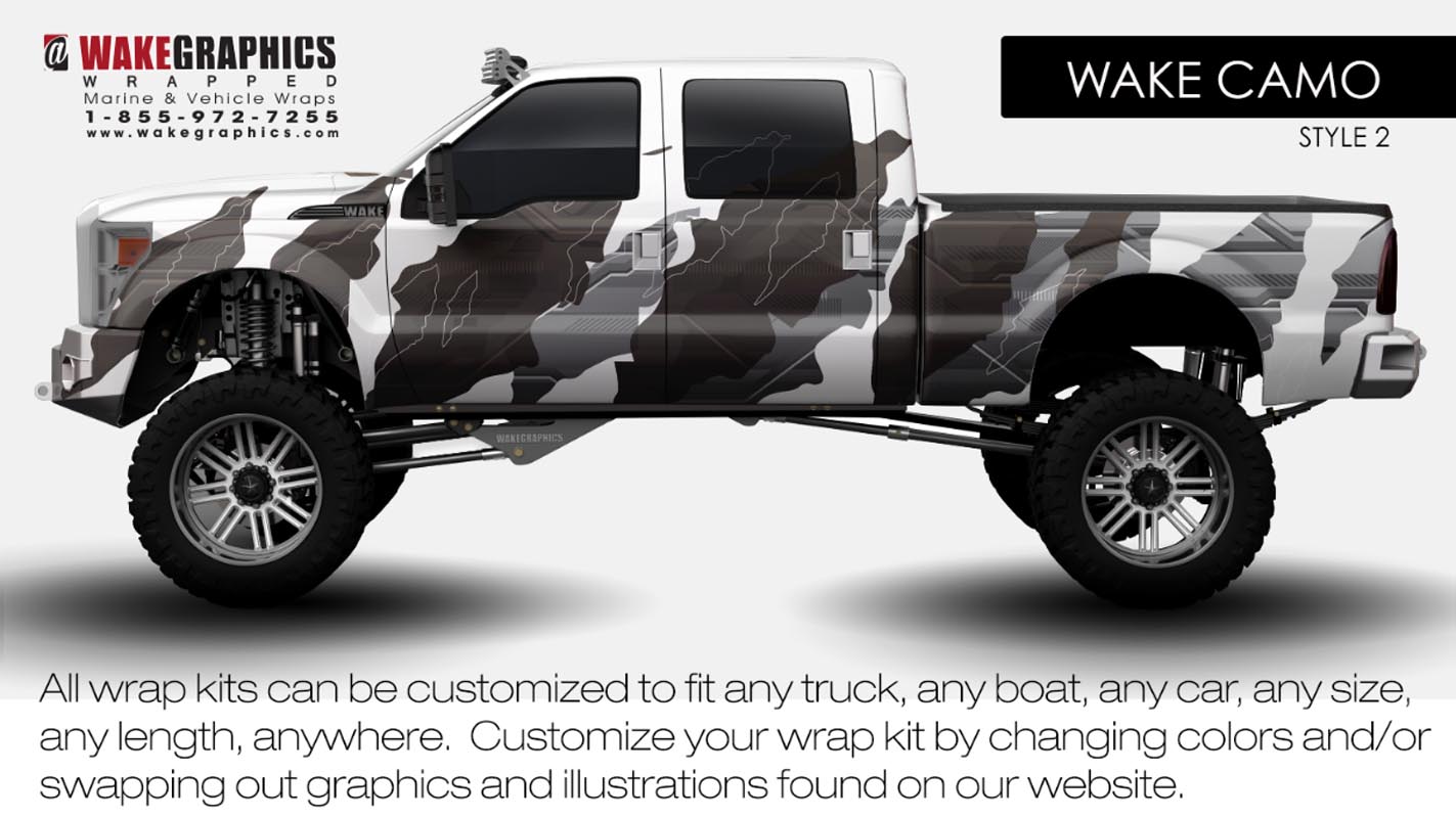 Truck Wraps Kits Vehicle Wraps Wake Graphics