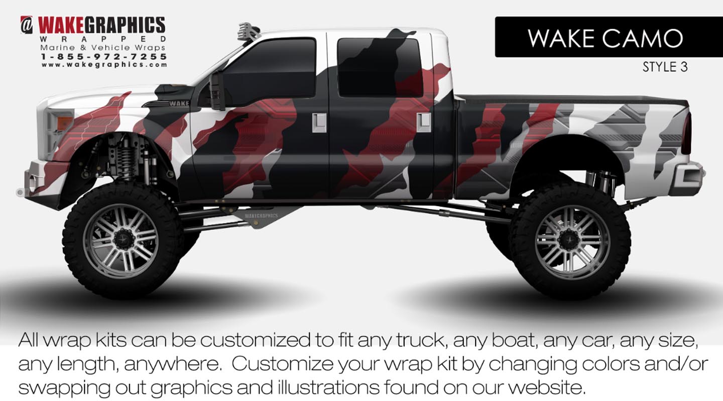 Truck Wraps Kits Vehicle Wraps Wake Graphics